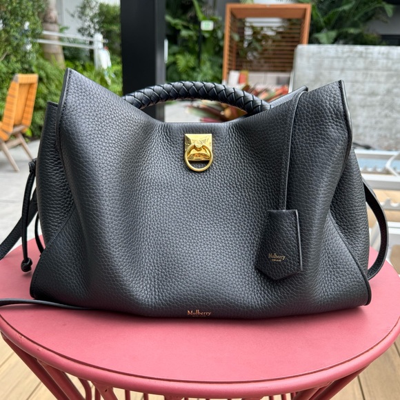 Mulberry Iris Leather Bag- Regular/Medium size - Picture 2 of 12